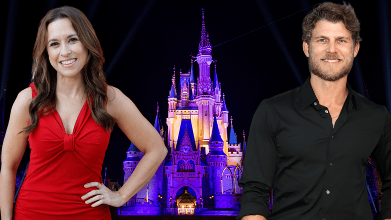 Lacey Chabert and Travis Van Winkle