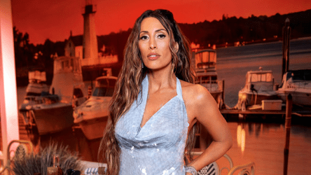 Alicia Carmody poses at the "The Real Housewives of Rhode Island" Season 1 reunion.