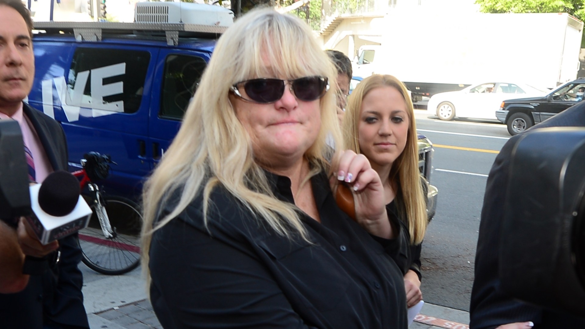 Michael Jackson’s Ex Debbie Rowe Looks Unrecognizable in Rare Outing