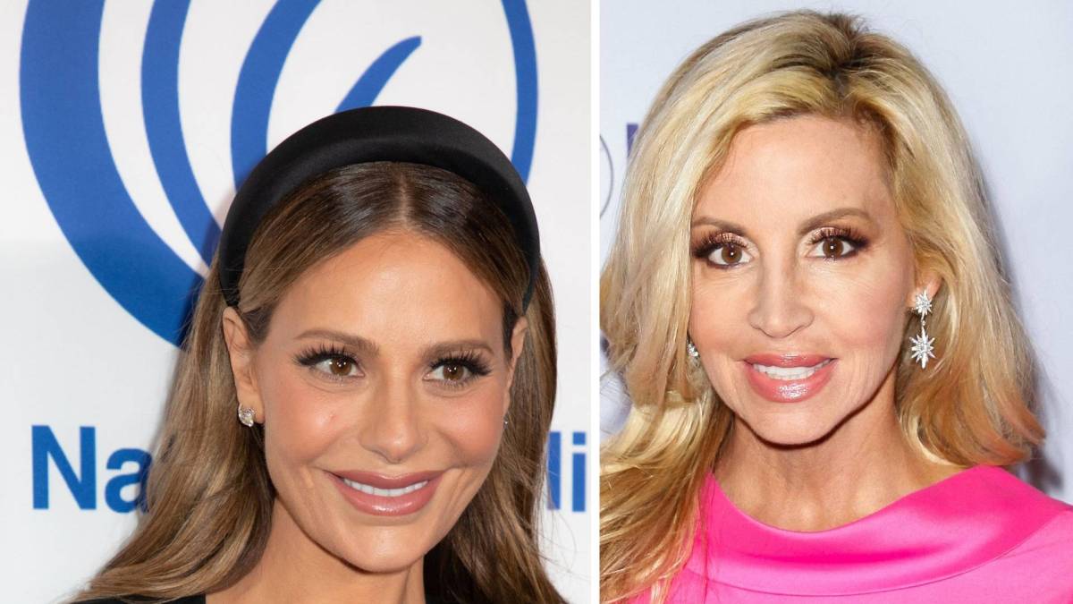 Dorit Kemsley and Camille Grammer