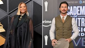 Queen Latifah and Riley Green