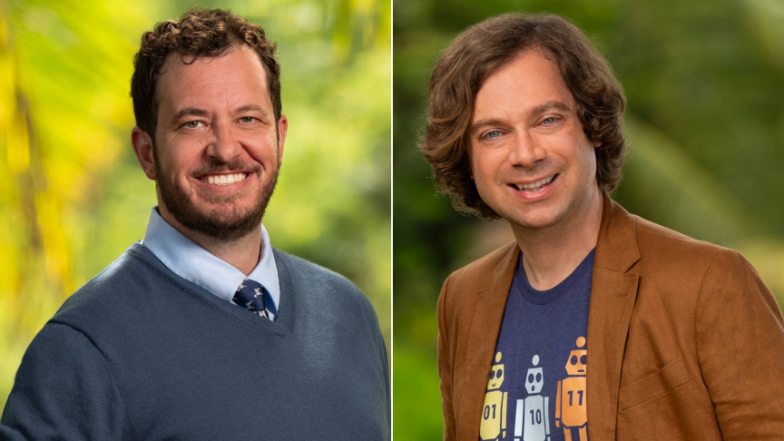 (L) Rick Devens (R) Christian Hubicki