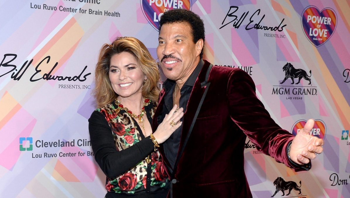 shania twain, lionel ritchie