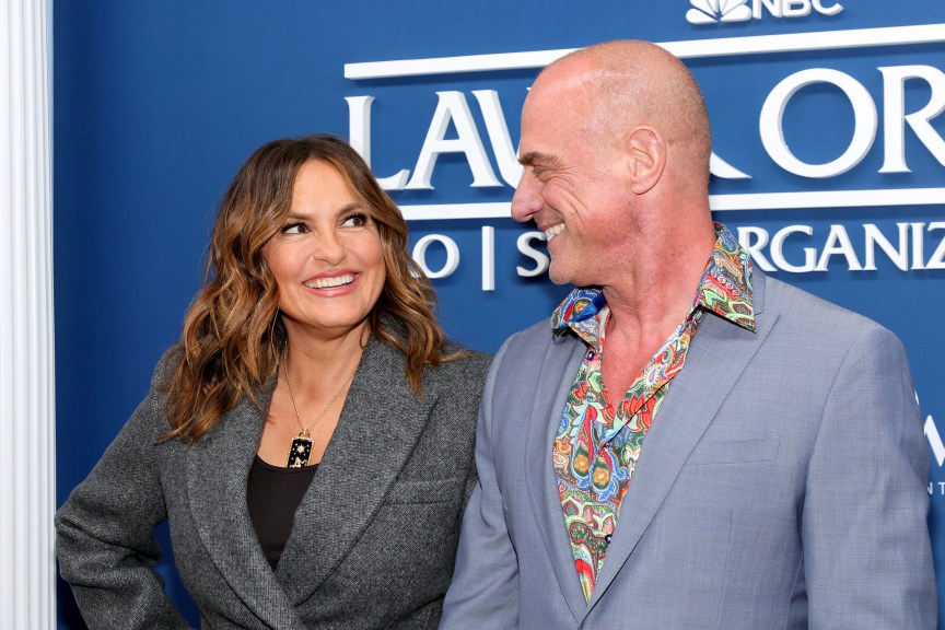 Mariska Hargitay and Christopher Meloni