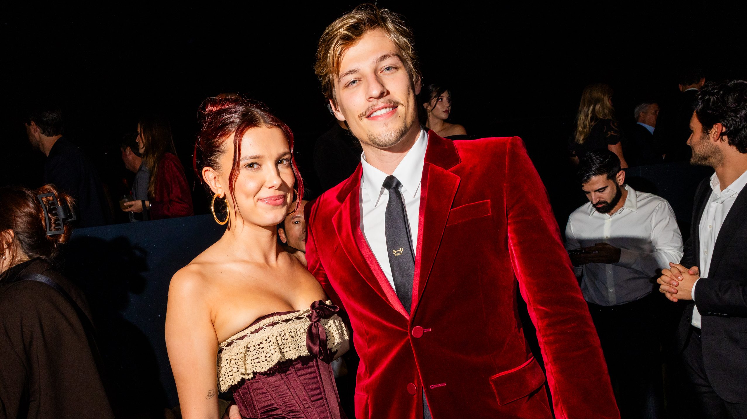 Millie Bobby Brown and Jake Bongiovi