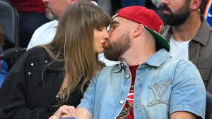 Taylor Swift and Travis Kelce
