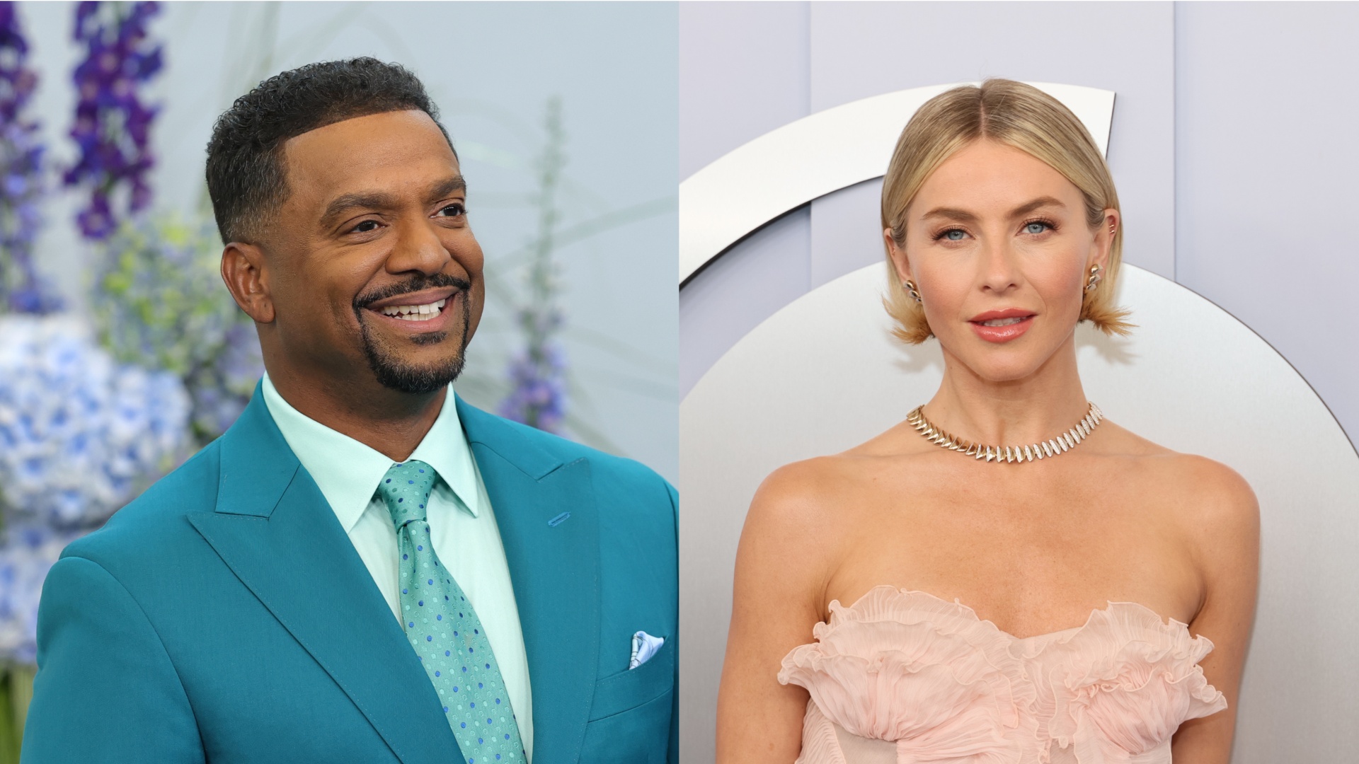 Julianne Hough fala sobre o co-apresentador do DWTS, Alfonso Ribeiro