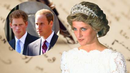 Never-Before-Seen Princess Diana Letter Reveals Her Hopes for William and Harry