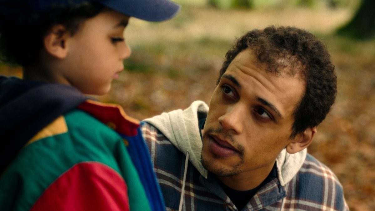 The Witness. (L to R) Jahsaiah Williams as Alex Hanscombe, Jordan Bolger as André Hanscombe, in The Witness. Cr. Courtesy of Netflix © 2026