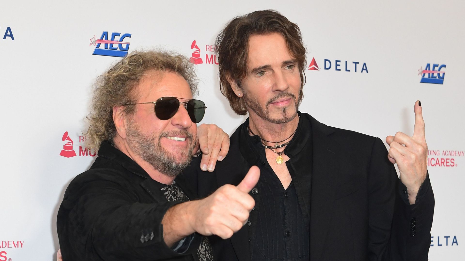 Rick Springfield and Sammy Hagar