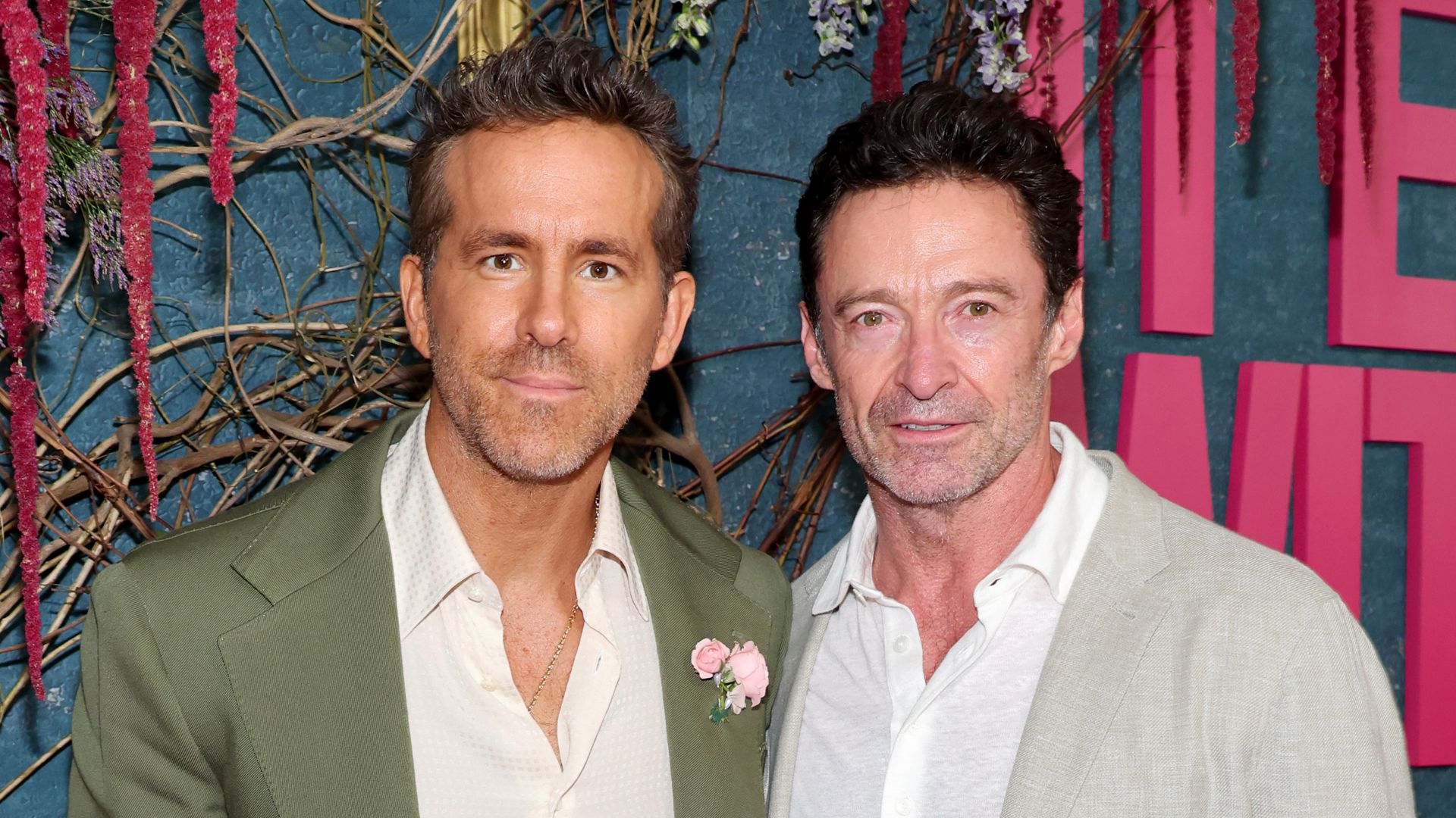 Ryan Reynolds and Hugh Jackman