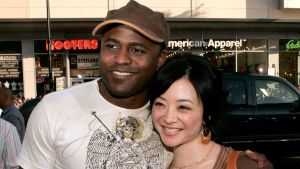 Wayne Brady and Mandie Taketa