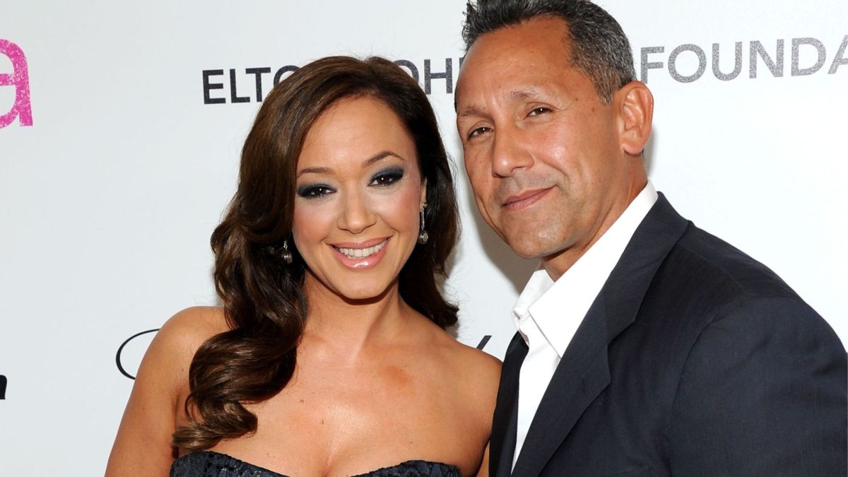 Leah Remini and Angel Pagan