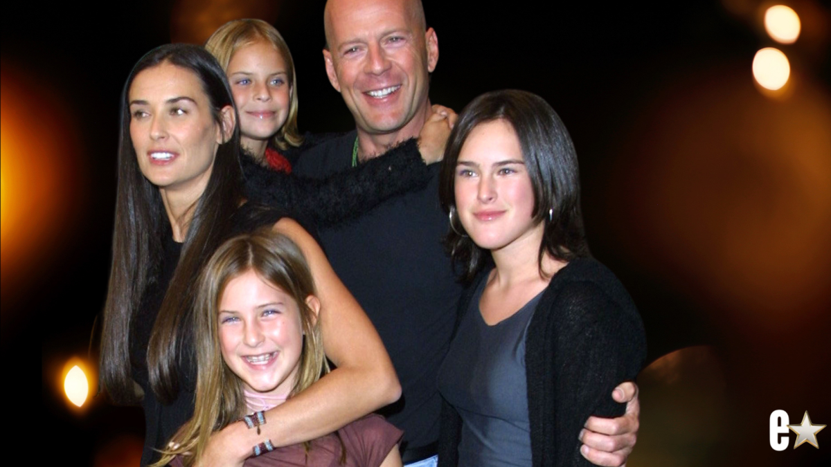 Demi Moore Honors Bruce Willis on Father's Day