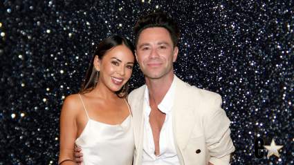 Janel Parrish and Sasha Farber Make Red Carpet Debut as a Couple