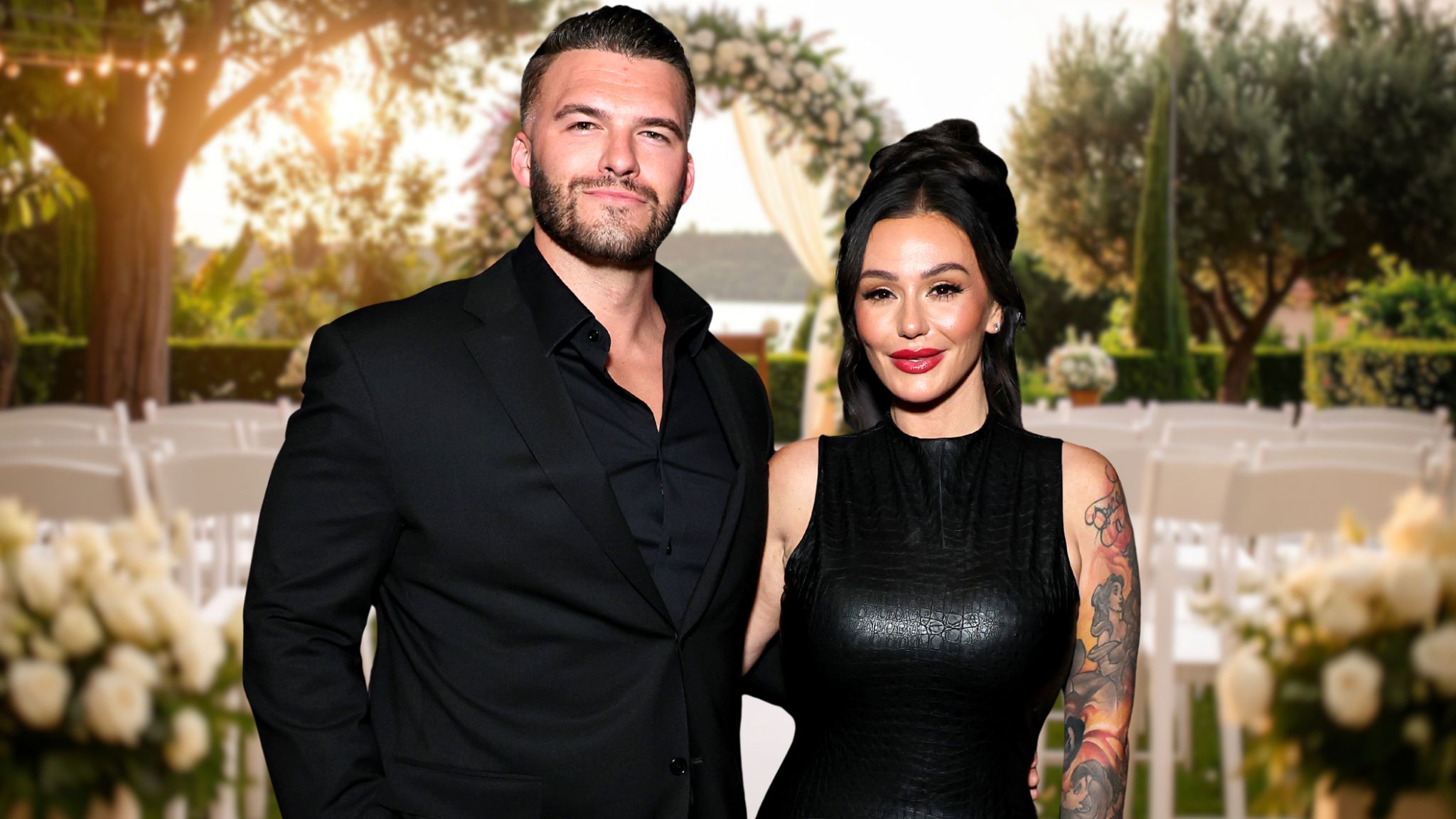JWoww se casa com Zack Carpinello em casamento surpresa