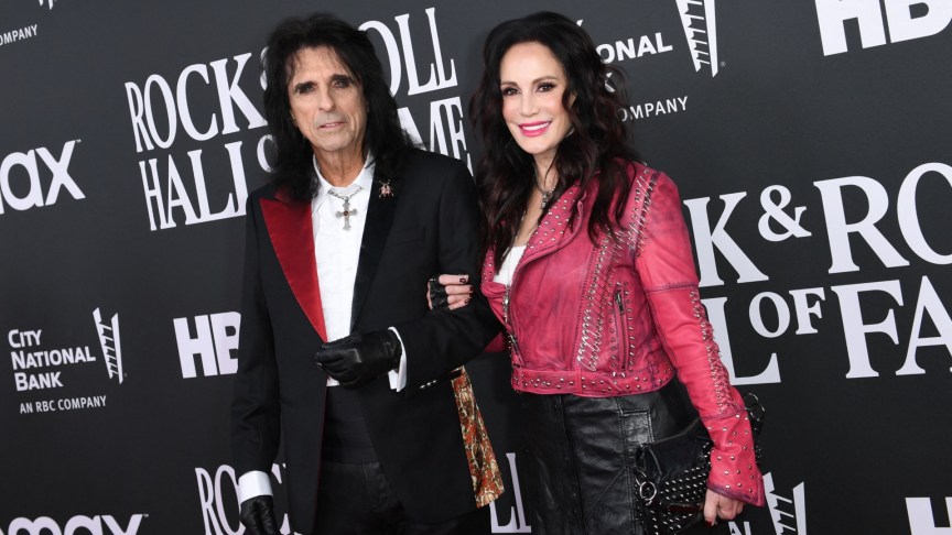 Alice Cooper and Sheryl Cooper