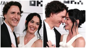 Katy Perry and Justin Trudeau red carpet debut