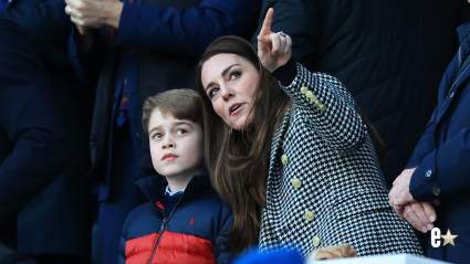 Prince George Is Nearly as Tall as Kate Middleton in New Photos