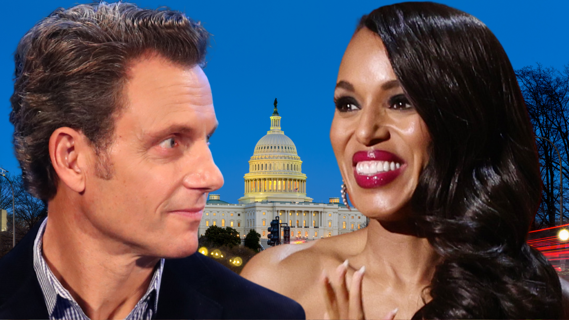 Kerry Washington e Tony Goldwyn se reúnem para entrevista à Variety