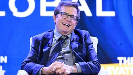 Michael J. Fox Makes Rare Public Appearance With Wife Tracy Pollan at NBA Finals