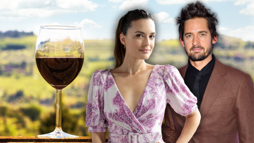 Torrey DeVitto and Will Kemp