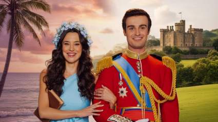 First Look: Rhiannon Fish & Mitchell Bourke in New ‘Prince in Paradise’ Sequel