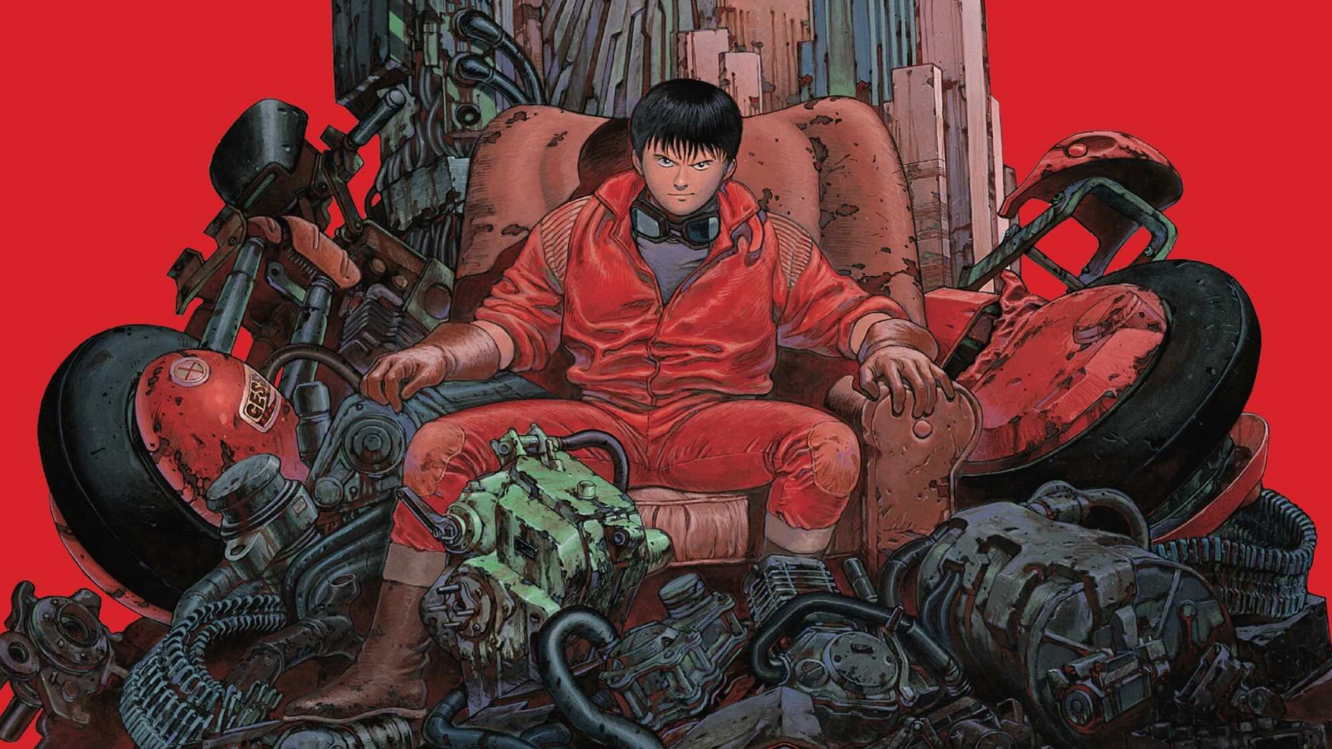 The Akira poster from Crunchyroll.