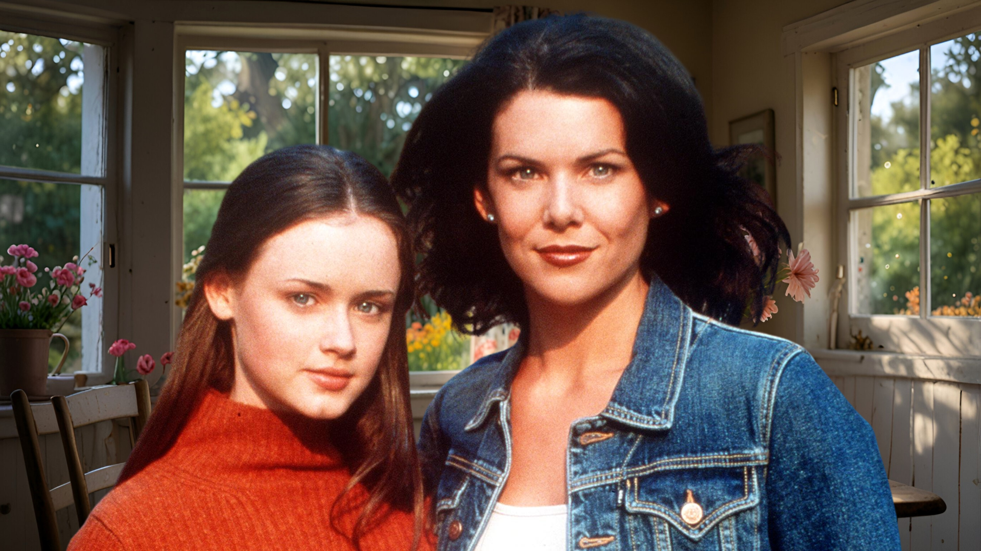 Alexis Bledel and Lauren Graham