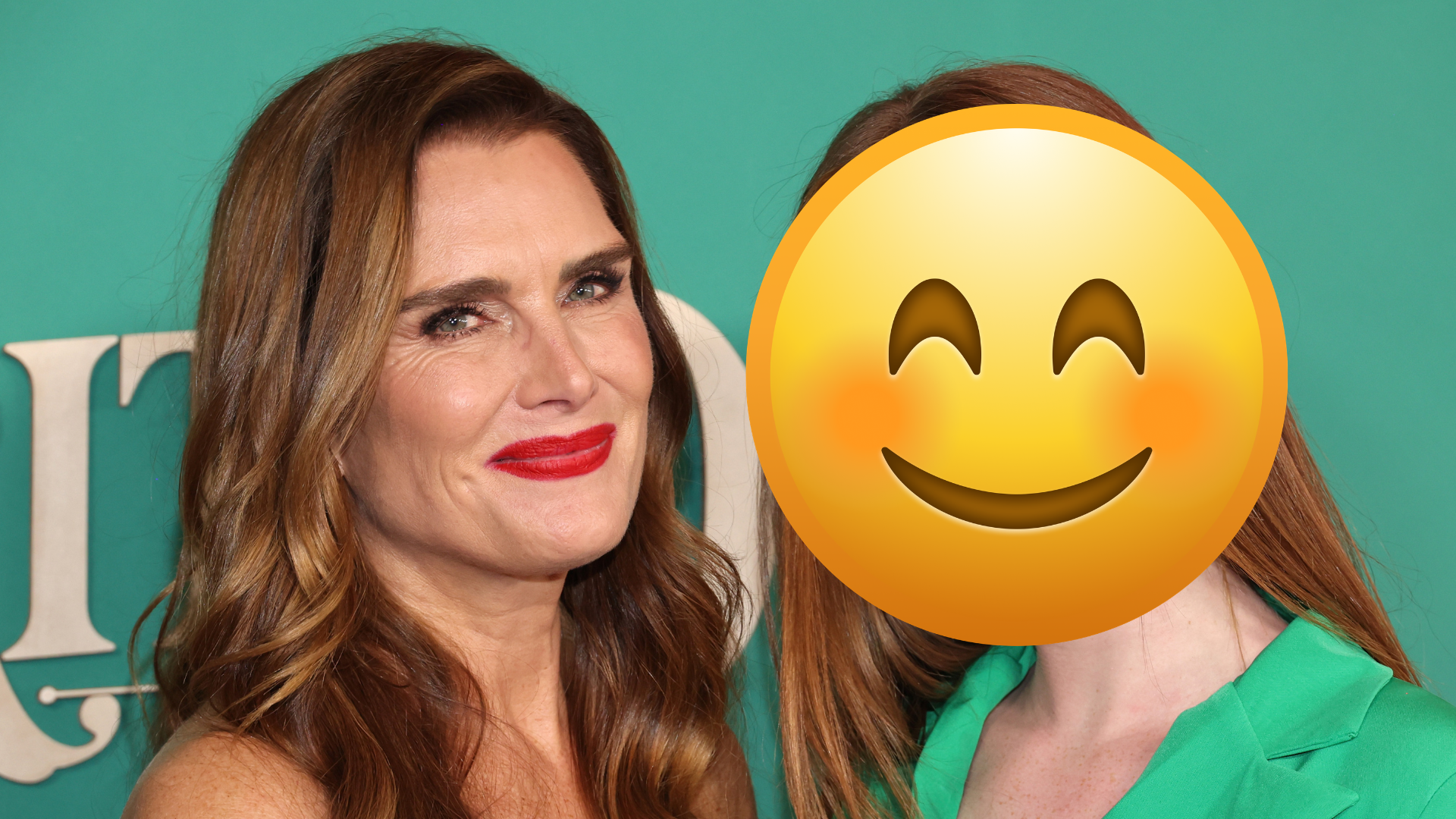 Brooke Shields and Rowan Henchy