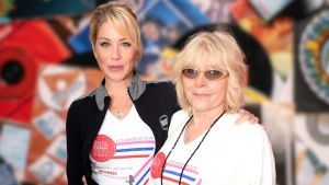 Christina Applegate and her mother Nancy Priddy