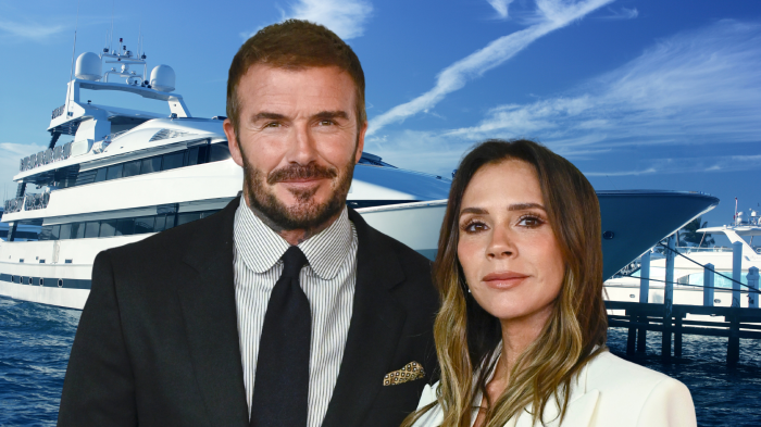 David Beckham and Victoria Beckham