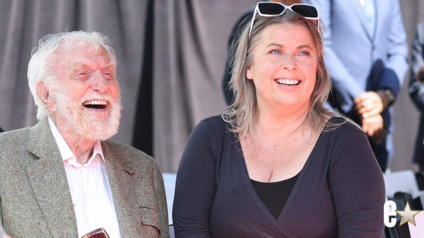Dick Van Dyke, 100, and Wife Arlene Silver Kiss