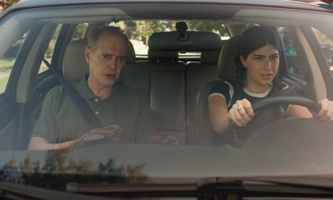 Steve Buscemi and Sunny Sandler in "Don't Say Good Luck."