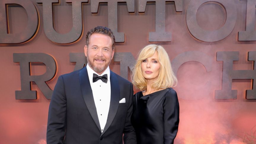 Cole Hauser and Kelly Reilly attend Paramount+'s "Dutton Ranch" New York Premiere at AMC Lincoln Square 13 on May 12, 2026 in New York City