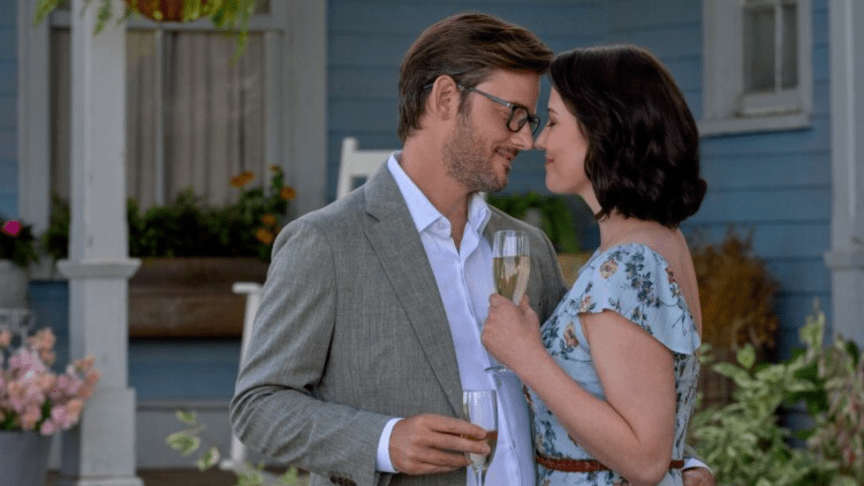 Elliot and Kat from Hallmark's "The Way Home"