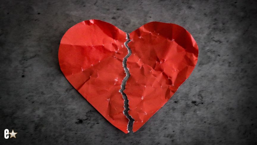 A broken heart