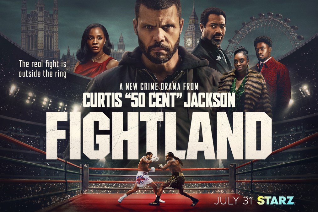 Key art for Starz series 'Fightland.'