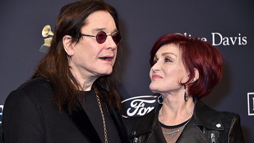 Ozzy Osbourne and Sharon Osbourne attend the Pre-GRAMMY Gala and GRAMMY Salute to Industry Icons Honoring Sean "Diddy" Combs.