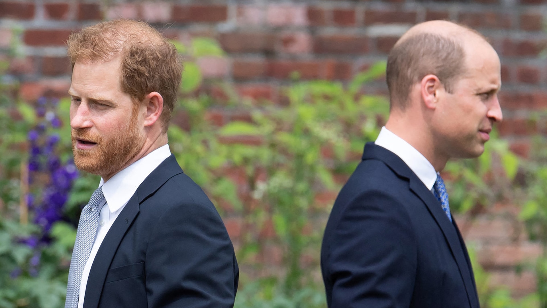 Prince Harry and Prince William.