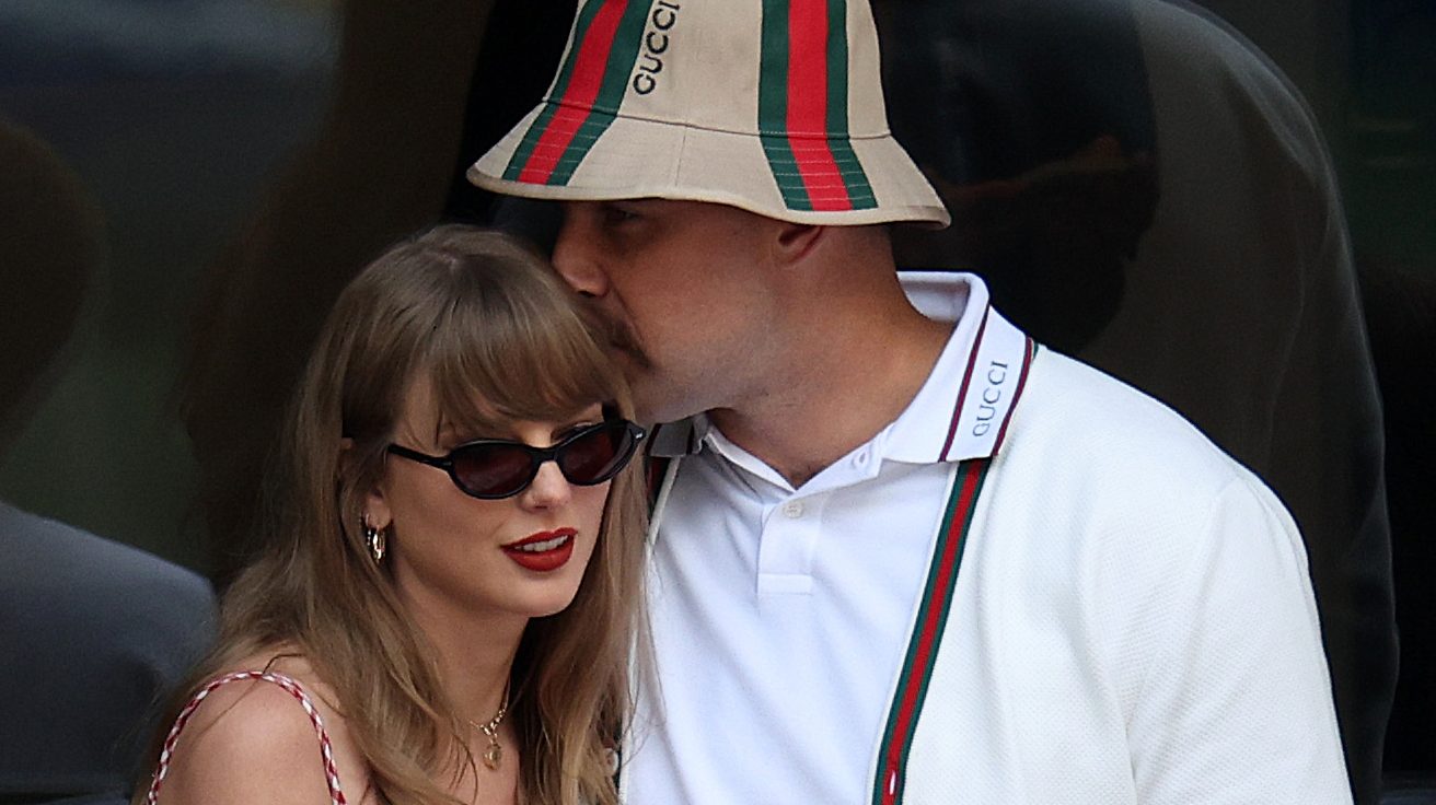 Taylor Swift and Travis Kelce