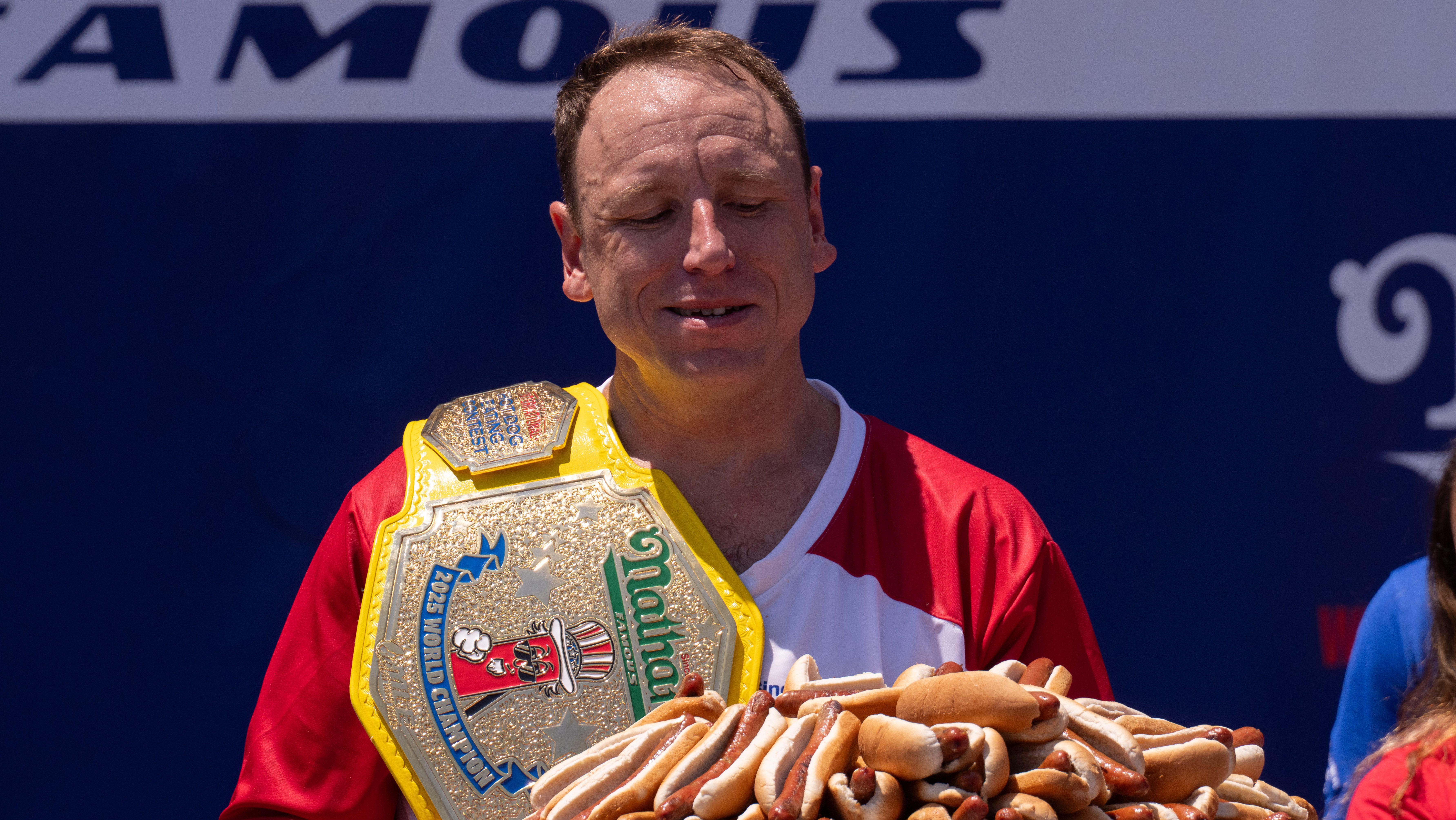 Joey Chestnut.