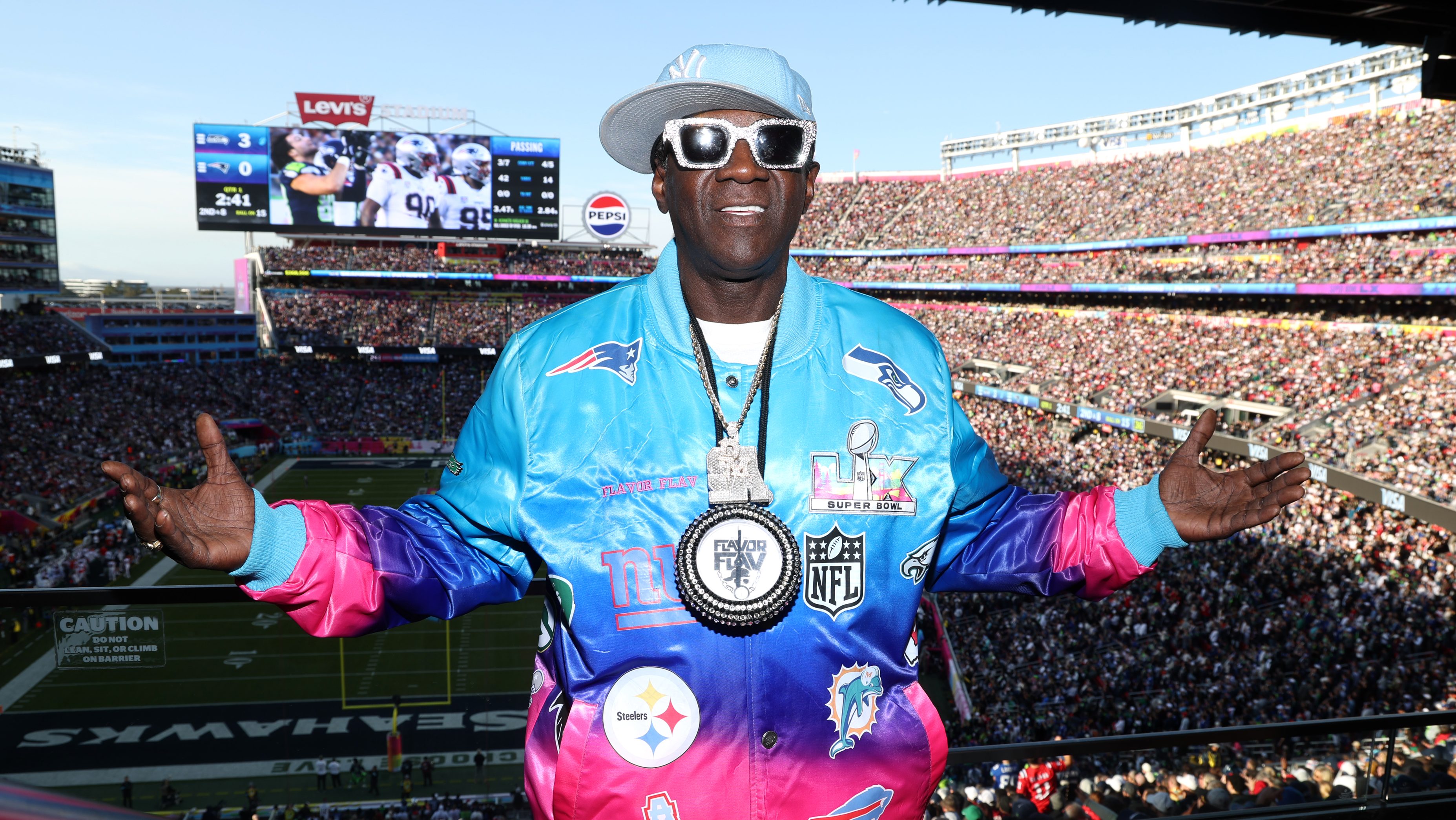 Flava Flav Dubs Himself ‘King Swiftie' — ‘I'm One of Taylor Swift's Biggest Supporters