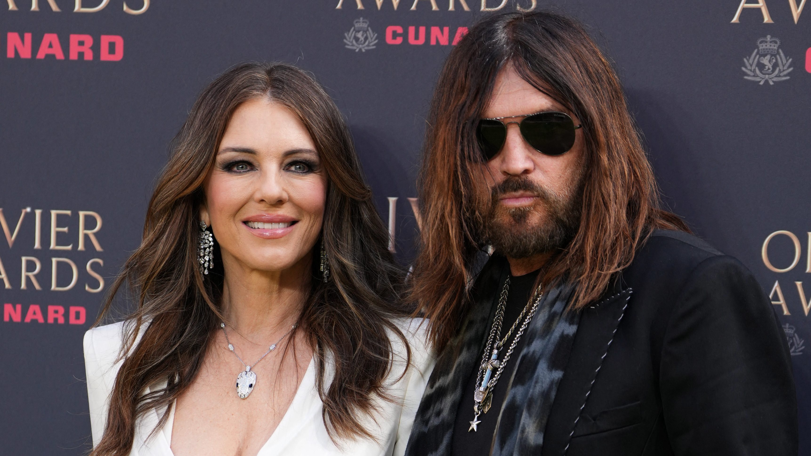 Elizabeth Hurley and Billy Ray Cyrus
