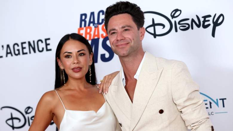 Janel Parrish and Sasha Farber