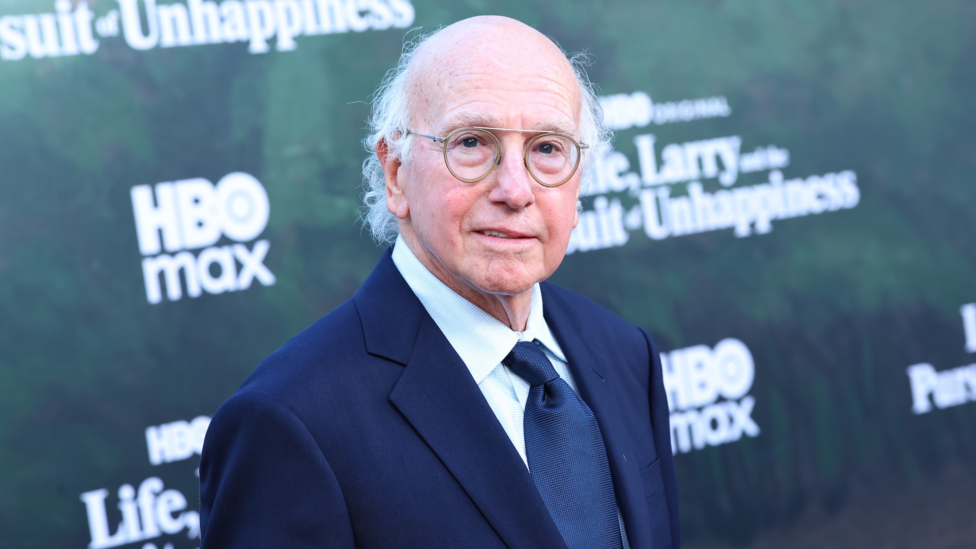 Larry David at the premiere of 'Life, Larry and the Pursuit of Unhappiness.'