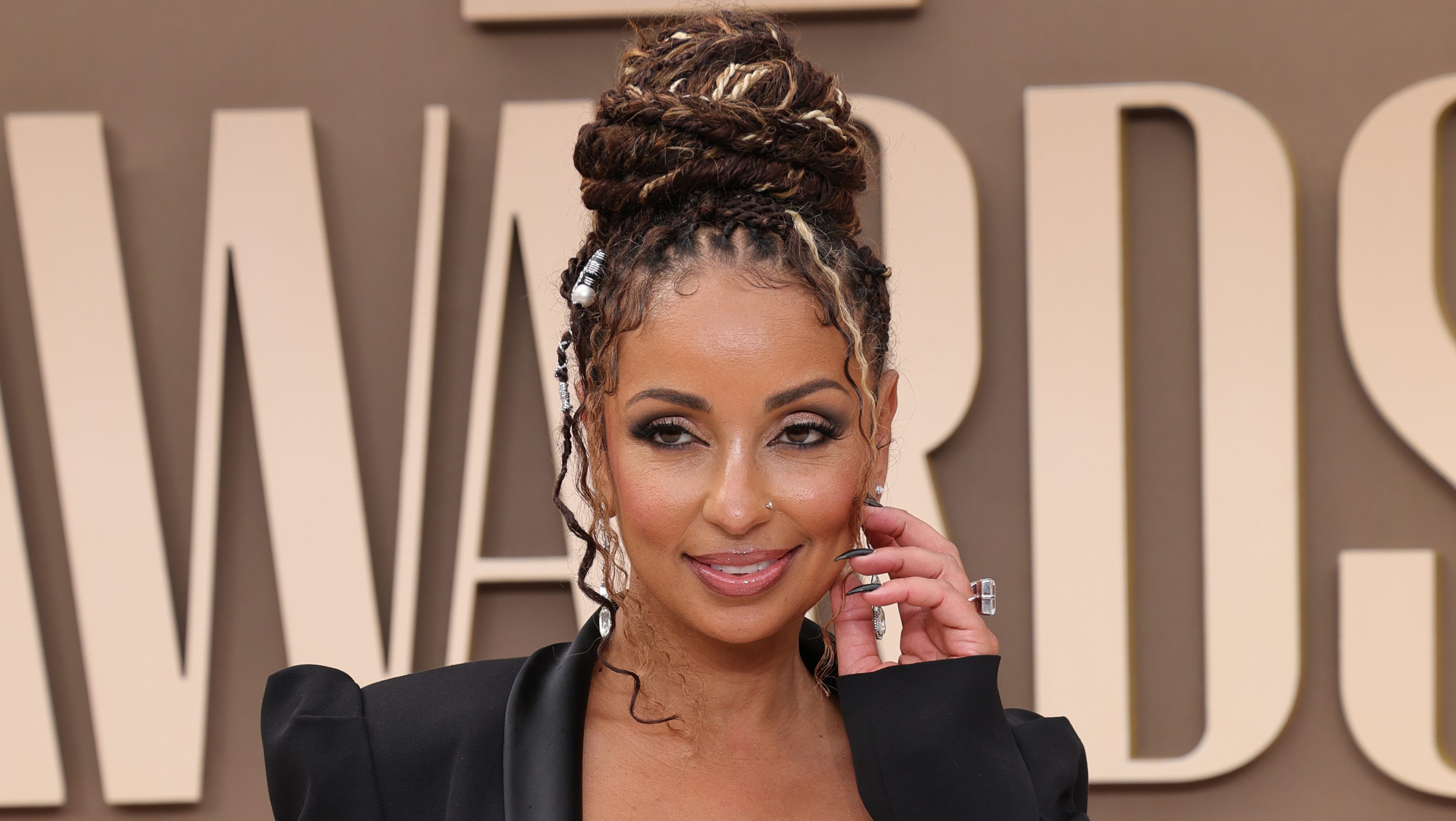 Mya on the red carpet