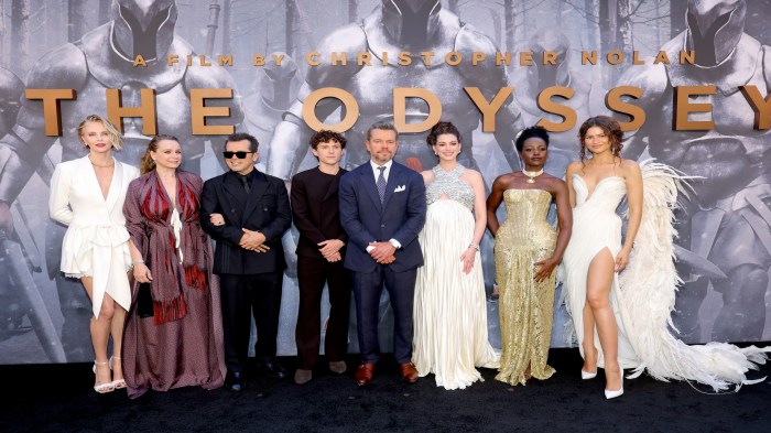 The Odyssey cast