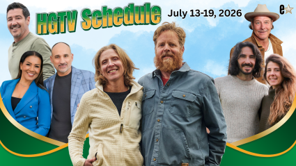 HGTV’s Schedule for the Week: What to Watch July 13-19, 2026