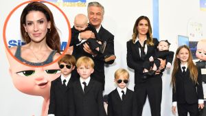 Hilaria Baldwin and kids
